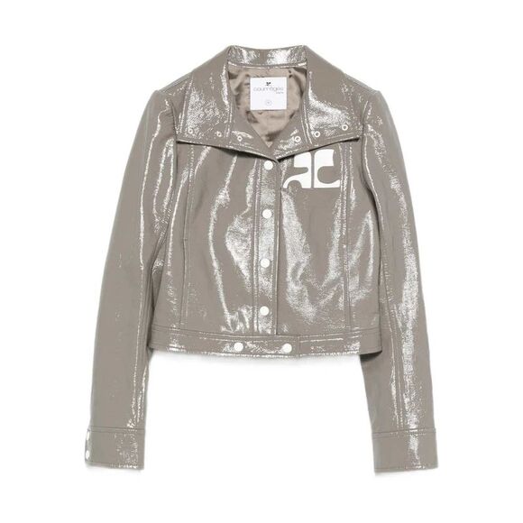 Courreges Women Reedition Vinyl Jacket